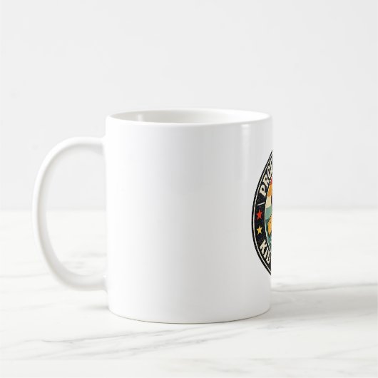 Mug Enseignant Professionnel de Gestion d'Enfants Badg (Gauche)
