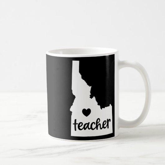 Mug Enseignant Rouge Pour Ed Idaho Public Education 7 (Droite)