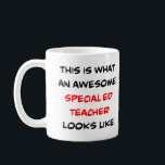 Mug enseignant spécial ed, génial<br><div class="desc">super professeur spécial ed</div>