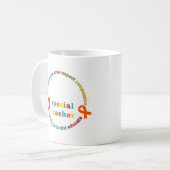 Mug Enseignant spécialisé (Devant gauche)