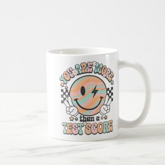 Mug Enseignant Super Smile Vous Êtes Plus Qu'Un Test S (Droite)