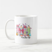 Mug Enseignant super Sped Enseignant Pâques Bunny Sped (Gauche)
