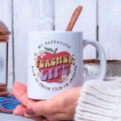 Mug Enseignant Vie Réveil Enseigner École Nom personna