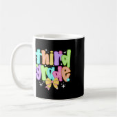 Mug Enseignante de 3e année Préparée Équipe Arc Retour (Gauche)