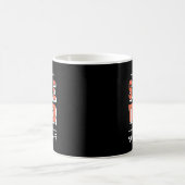 Mug Enseignante en sciences pour femmes Superwer Drôle (Centre)