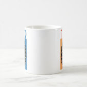 Mug Enseignante noire afro rétro cool Histoire des Noi (Centre)