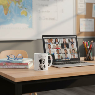 Mug Enseignants Animaux de compagnie=Dessin du Beagle