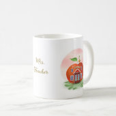 Mug Enseignants Apple Schoolhouse (Devant droit)