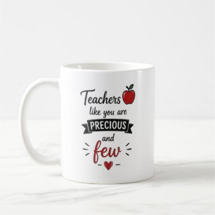 Mug Enseignants Comme Vous Sont Précieux Personnalisés