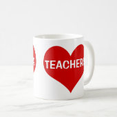 Mug Enseignants de l'amour (Devant droit)