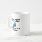 Mug Enseignants en physique...Un monde meilleur (Devant gauche)