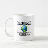 Mug Enseignants en physique...Un monde meilleur (Gauche)