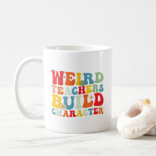Mug Enseignants étrangers construire personnage Enseig