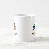 Mug Enseignants fleur sauvage Appréciation, enseignant (Centre)