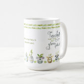 Mug Enseignants Graines Plantes qui poussent pour touj (Devant droit)