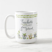 Mug Enseignants Graines Plantes qui poussent pour touj (Gauche)
