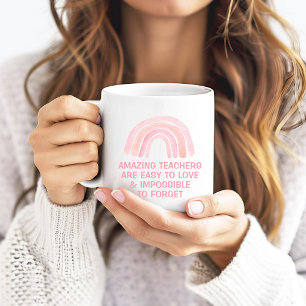 Mug Enseignants incroyables sont Faciles à Aimer Arc-e