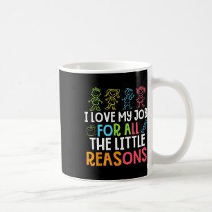 Mug Enseignants J'aime Mon Travail Pour Toutes Les Pet