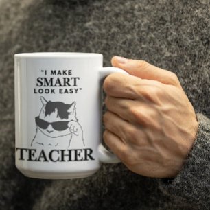Mug Enseignants personnalisables "Je rends intelligent