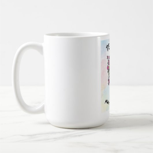 Mug Enseignants Plante Graines Enseignant Merci Cadeau (Gauche)