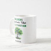 Mug Enseignants Plantes semences - Cadeau pour enseign (Devant gauche)