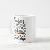 Mug "Enseignants Plantes semences de connaissances (Devant gauche)