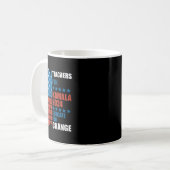 Mug Enseignants Pour Kamala 2024 Éduquer Pour Le Chang (Devant gauche)