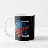 Mug Enseignants Pour Kamala 2024 Éduquer Pour Le Chang (Gauche)