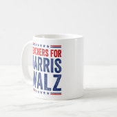 Mug Enseignants pour l'élection de Kamala Harris Walz (Devant gauche)