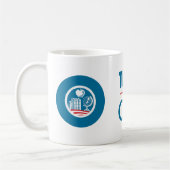 Mug Enseignants pour Obama (Gauche)
