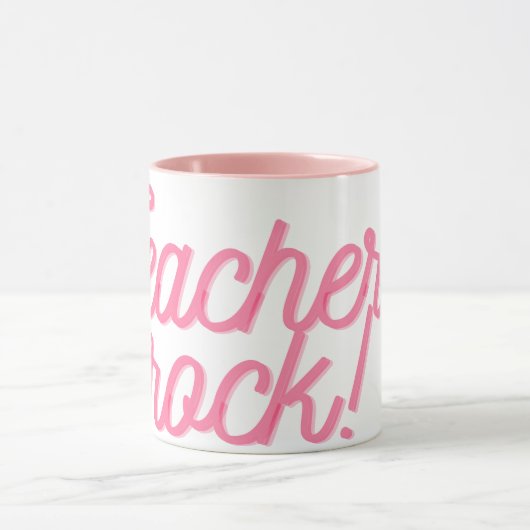 Mug Enseignants Rock ! (Centre)