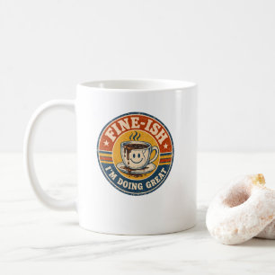Mug Enseigne à café « Presque parfait » vintage – Tass