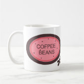 Mug Enseigne de grains de café (Gauche)