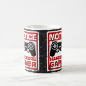 Mug Enseigne inconditionnelle d'avis de Gamer (Centre)