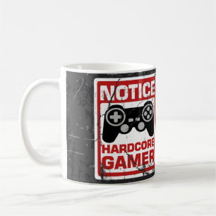 Mug Enseigne inconditionnelle d'avis de Gamer
