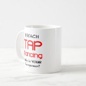 Mug enseignement de la danse du robinet (Devant gauche)