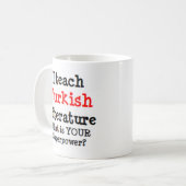 Mug enseignement de la littérature turque (Devant gauche)
