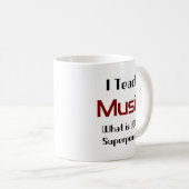 Mug enseignement de la musique (Devant droit)