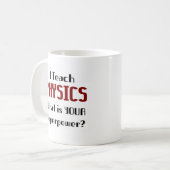 Mug enseignement de la physique (Devant gauche)
