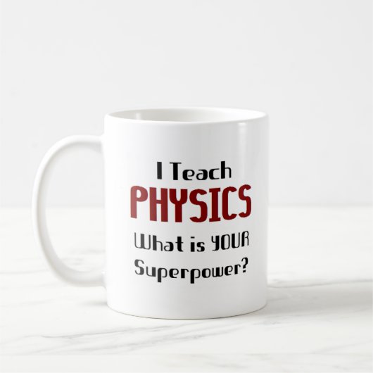 Mug enseignement de la physique (Gauche)