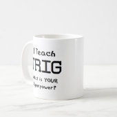 Mug enseignement de la trig (Devant gauche)