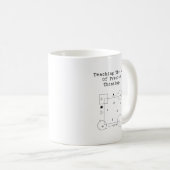 Mug Enseignement de l'art de la pensée précise | Logiq (Devant droit)