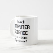 Mug enseignement de l'informatique (Devant gauche)