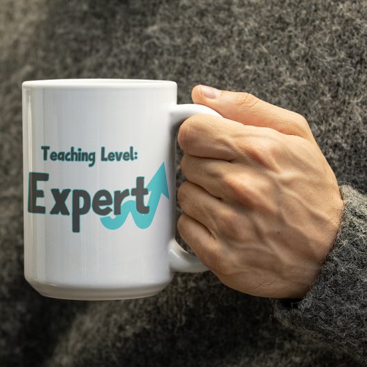 Mug Enseignement de niveau expert personnalisable