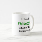 Mug enseignement de philosophie (Devant droit)
