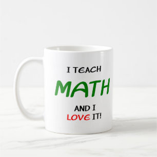 Mug enseignement des mathématiques et amour