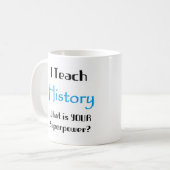 Mug enseignement historique (Devant gauche)