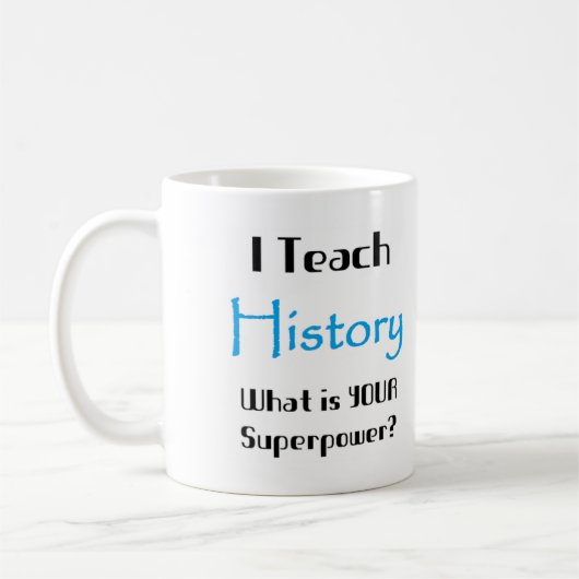 Mug enseignement historique (Gauche)