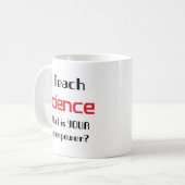 Mug enseignement scientifique (Devant gauche)