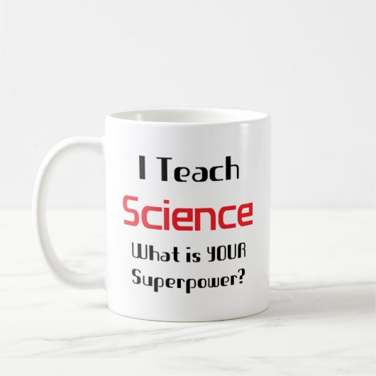 Mug enseignement scientifique (Gauche)